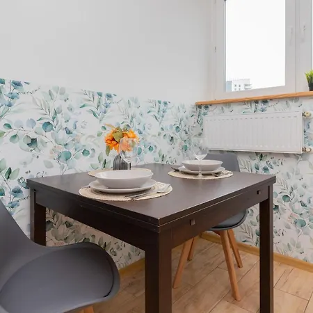 Apartment In Center With Two Desks, Balcony And Separate Kitchen By Renters Gdansk
